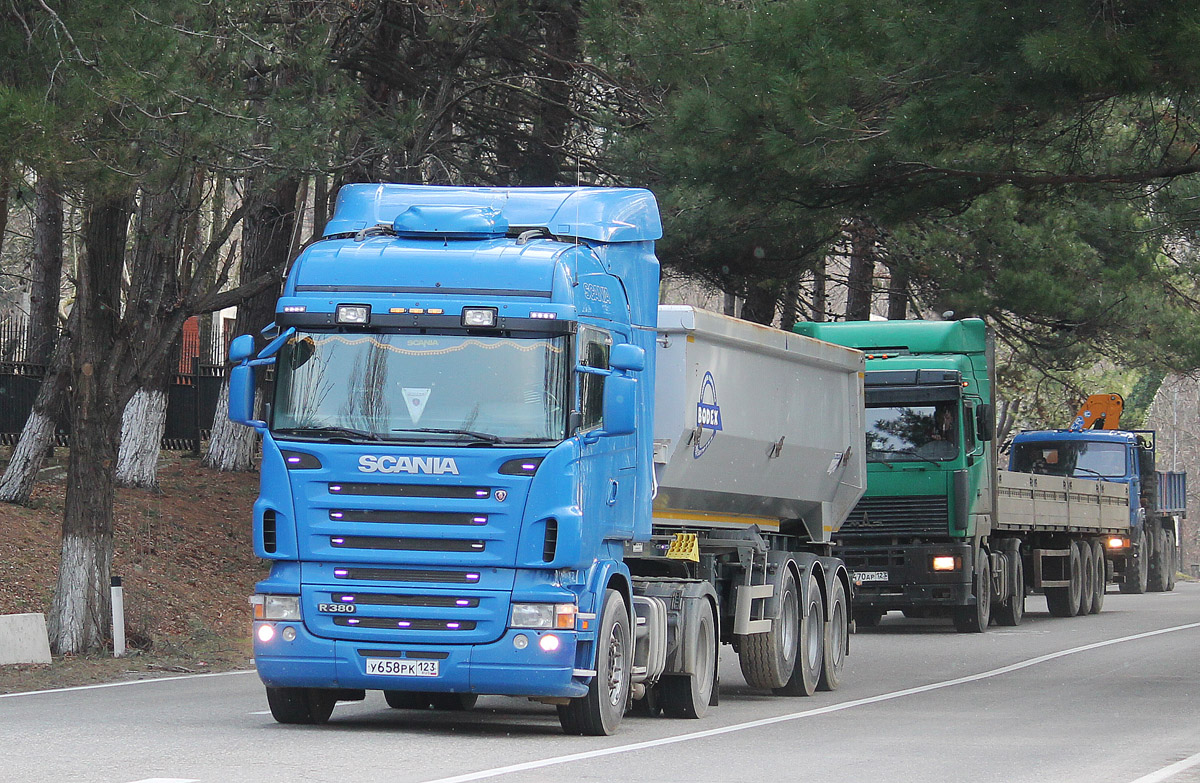 Краснодарский край, № У 658 РК 123 — Scania ('2004) R380