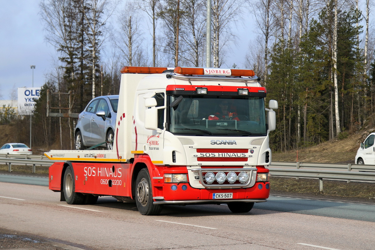 Финляндия, № CKS-507 — Scania ('2011) P370