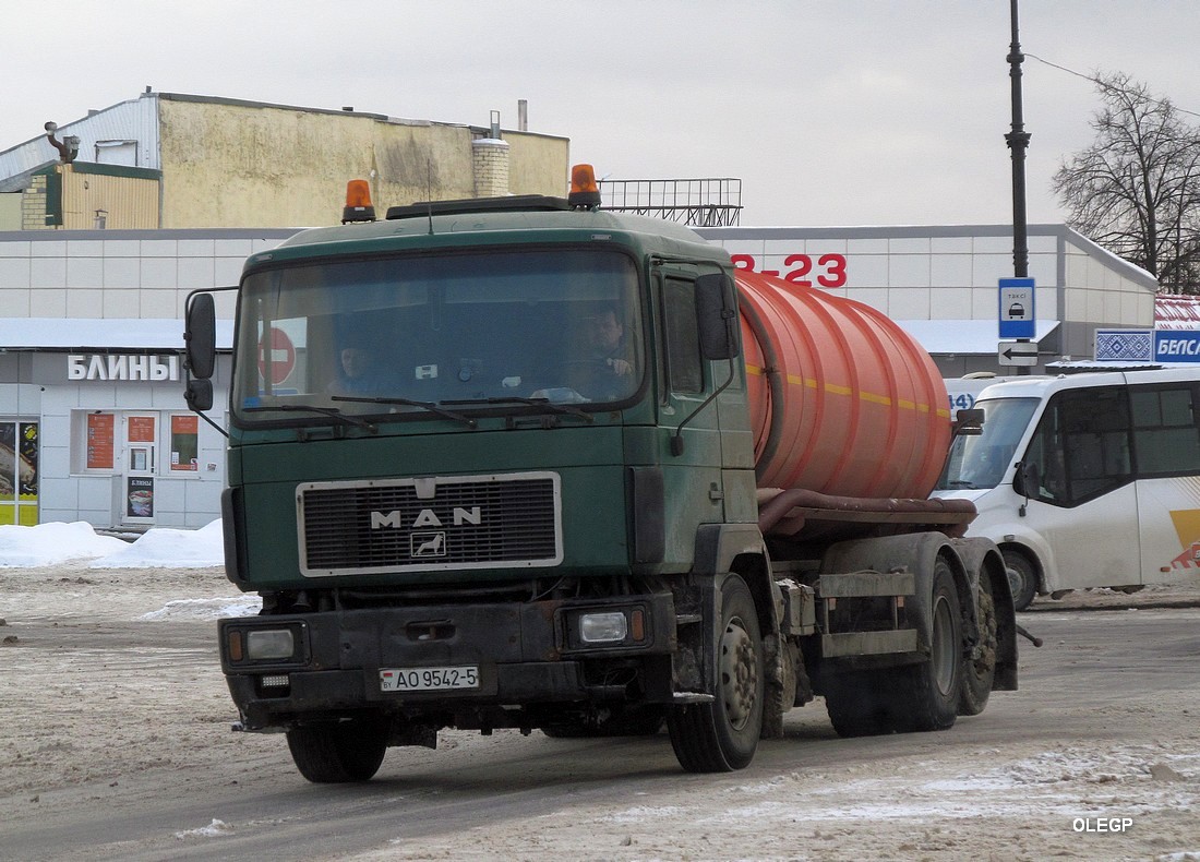 Минская область, № АО 9542-5 — MAN F90 (общая модель)