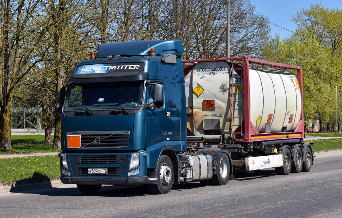 Санкт-Петербург, № В 369 СН 178 — Volvo ('2008) FH.460; Volvo ('2008) FH.460 "Чемпион Эпохи" (Эстония)