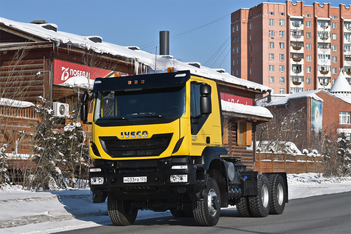 Саха (Якутия), № Н 033 РВ 124 — IVECO-AMT Trakker ('2013)