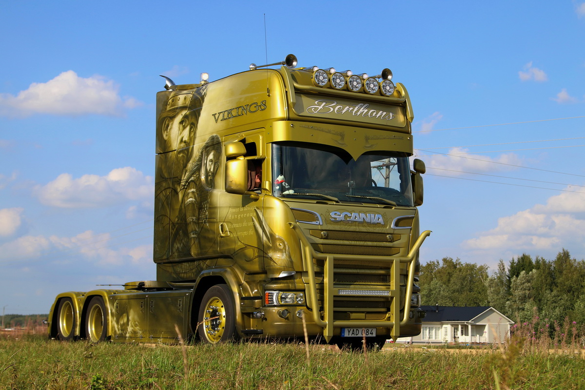 Швеция, № YAD 084 — Scania ('2013) R580