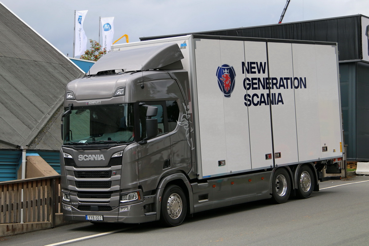 Швеция, № YYB 007 — Scania ('2016) R500