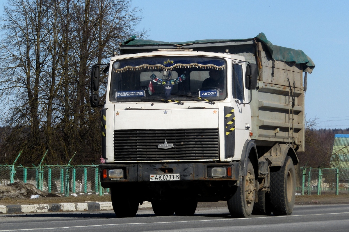 Могилёвская область, № АК 0733-6 — МАЗ-5551 (общая модель)