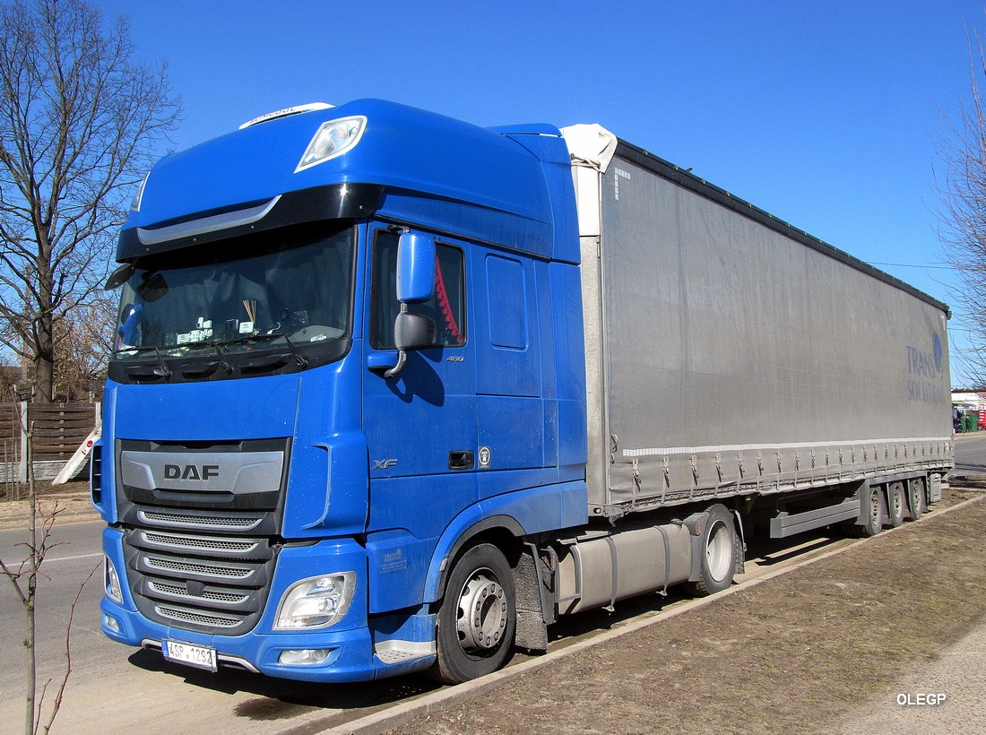 Чехия, № 4SP 1292 — DAF XF Euro6 FT