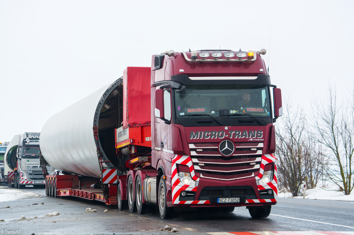 Польша, № SCZ 73052 — Mercedes-Benz Actros ('2011)