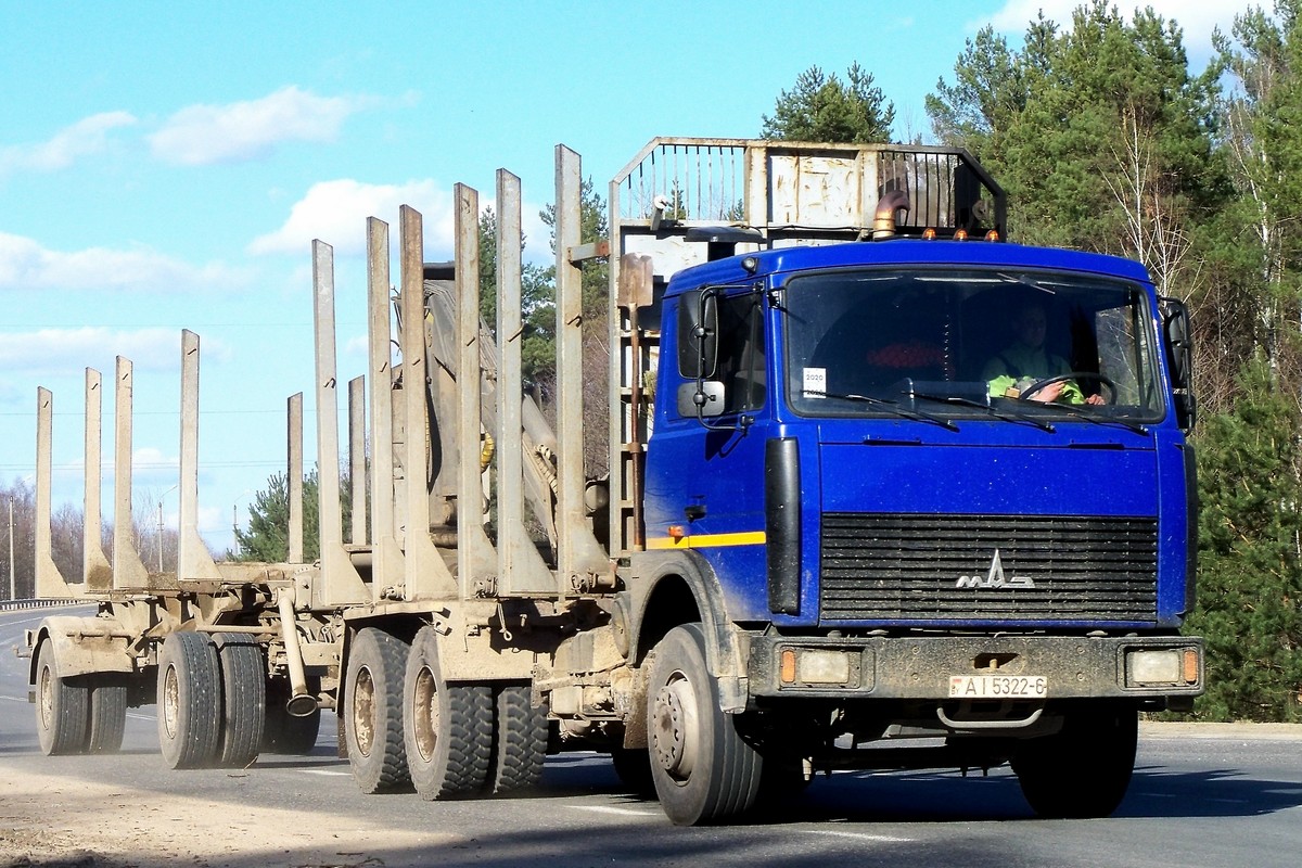 Могилёвская область, № АІ 5322-6 — МАЗ-6303 (общая модель)