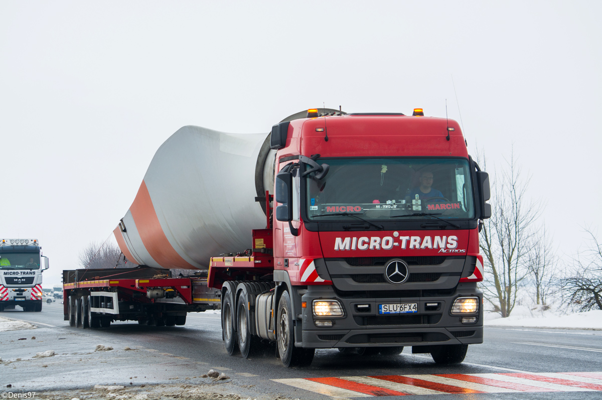 Польша, № SLU 6FX4 — Mercedes-Benz Actros ('2009)