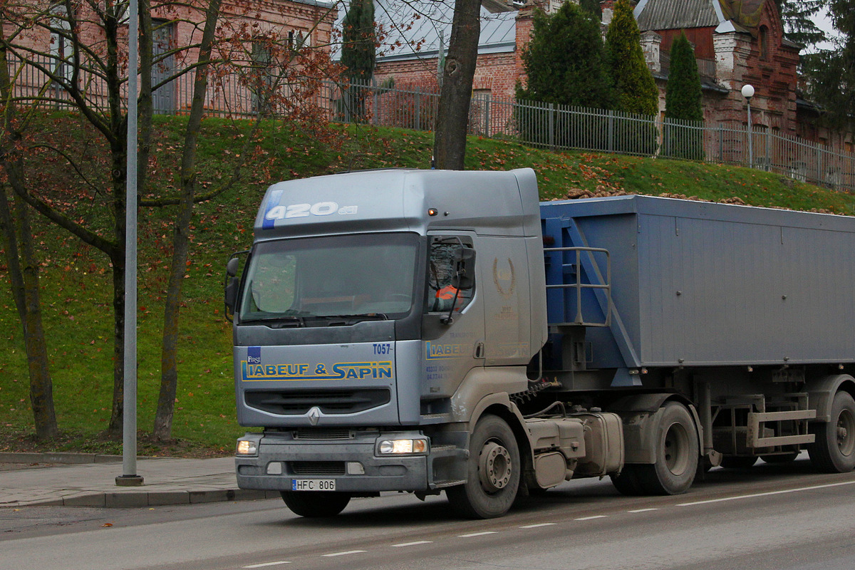 Литва, № HFC 806 — Renault Premium ('1996)