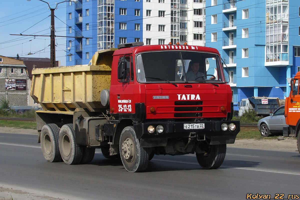 Алтайский край, № Е 215 ТВ 22 — Tatra 815-2 S1 A