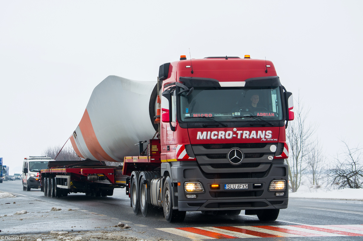 Польша, № SLU 6FX5 — Mercedes-Benz Actros ('2009)