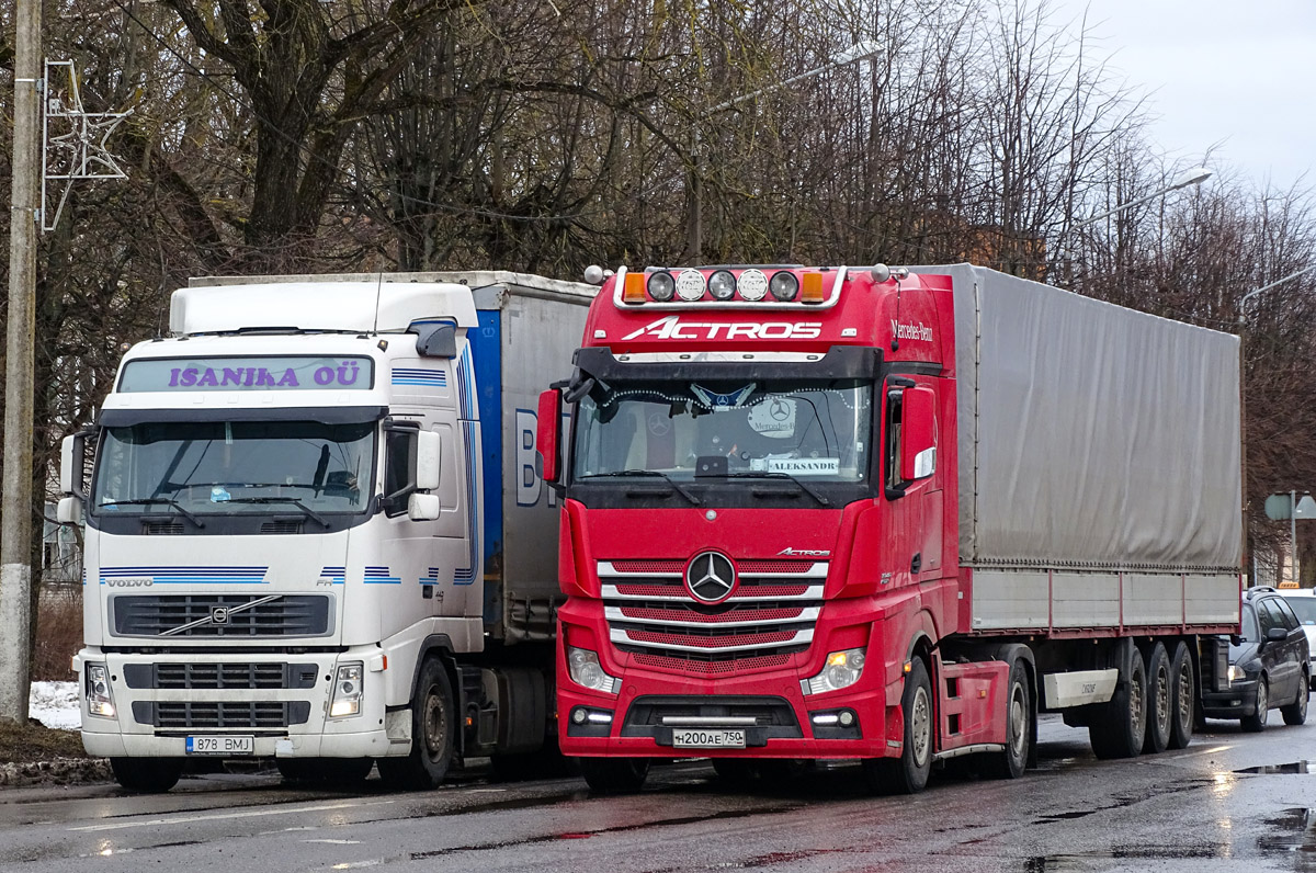 Ленинградская область, № Н 200 АЕ 750 — Mercedes-Benz Actros ('2011) 1945