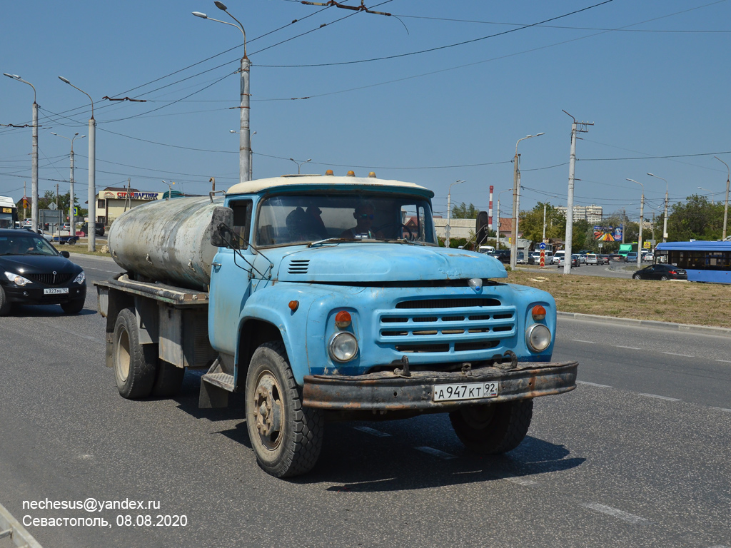 Севастополь, № А 947 КТ 92 — ЗИЛ-130