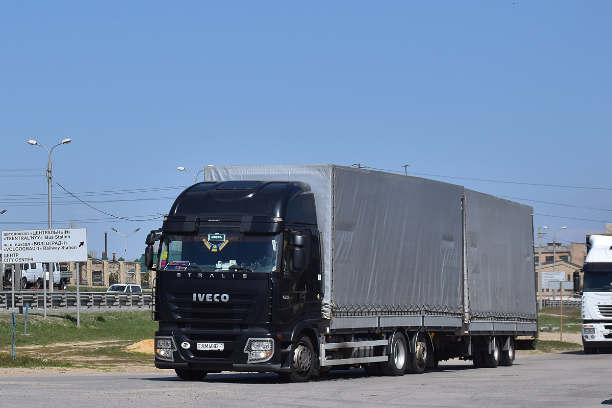 Брестская область, № АМ 4092-1 — IVECO Stralis ('2012) 420