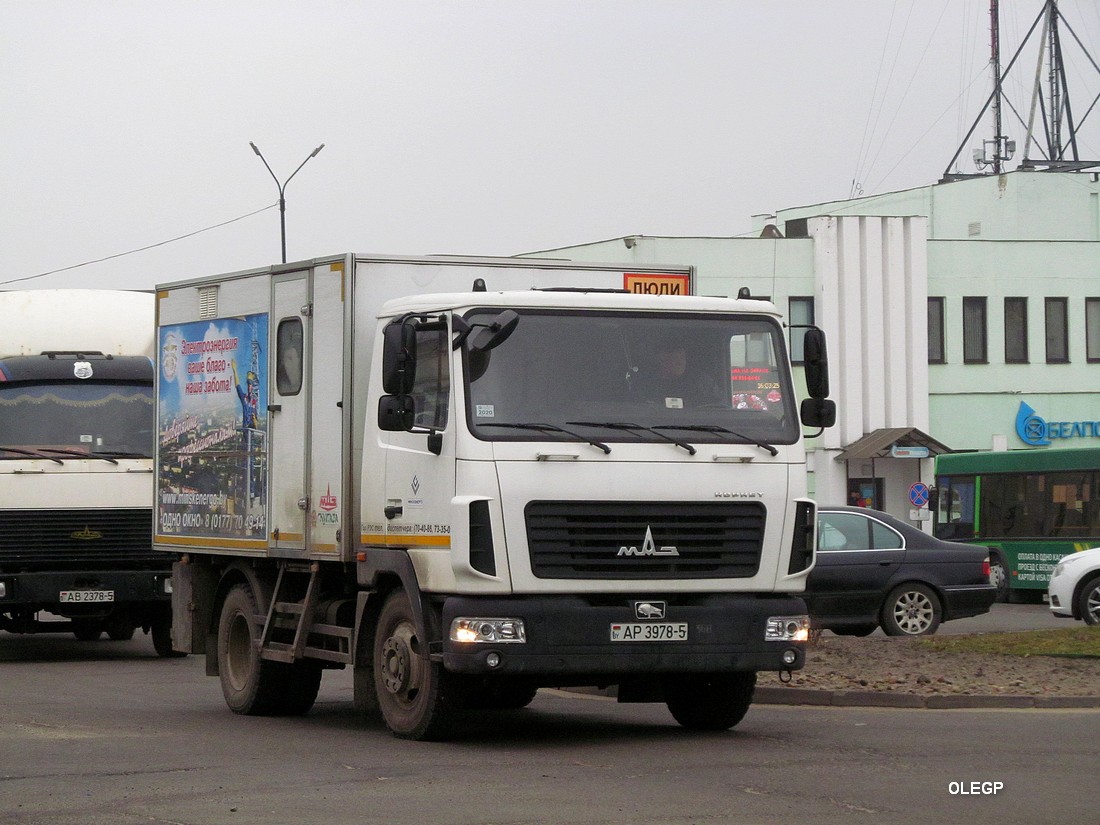 Минская область, № АР 3978-5 — МАЗ-4380 (общая модель)