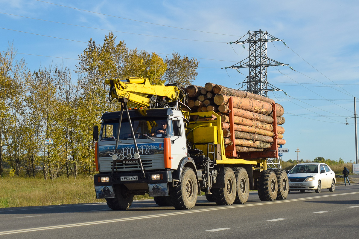 Алтайский край, № А 893 ВУ 122 — КамАЗ-43114-15 [43114R]