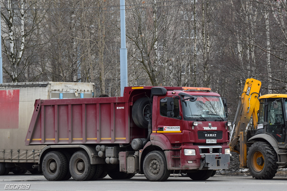 Архангельская область, № О 613 ВН 29 — КамАЗ-6520-53 "Люкс"