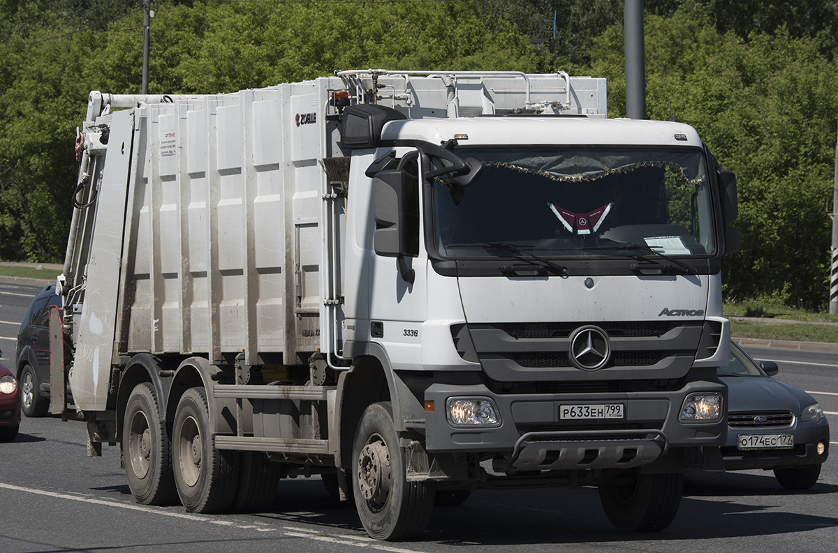 Москва, № Р 633 ЕН 799 — Mercedes-Benz Actros '09 3336 [Z9M]