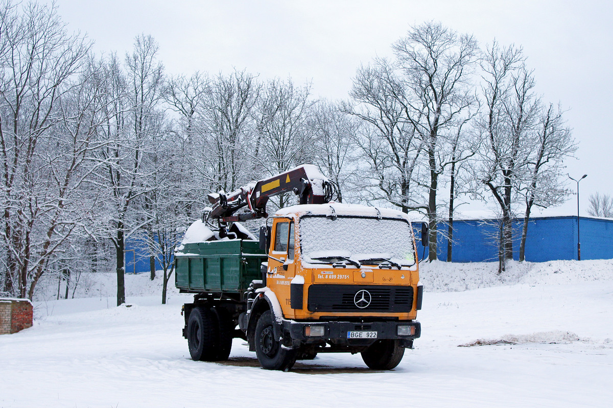 Литва, № BGE 922 — Mercedes-Benz NG (общ. мод.)