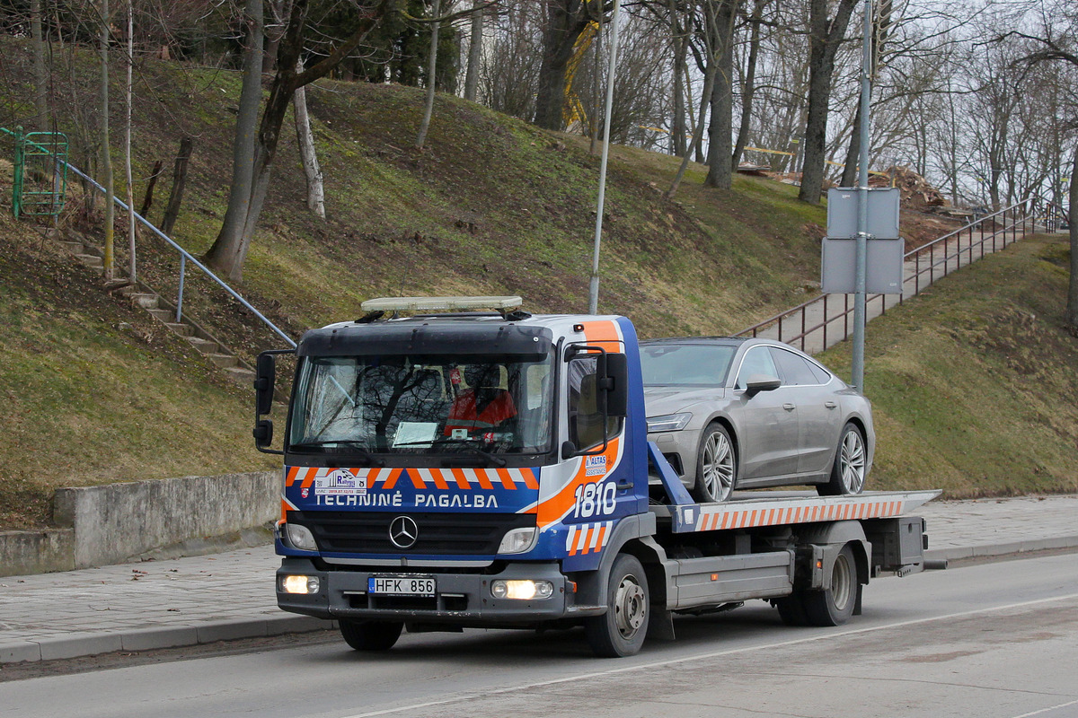Литва, № HFK 856 — Mercedes-Benz Atego 818