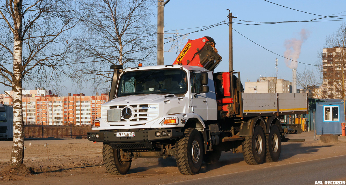 Ленинградская область, № Т 977 ОВ 178 — Mercedes-Benz Zetros 2733