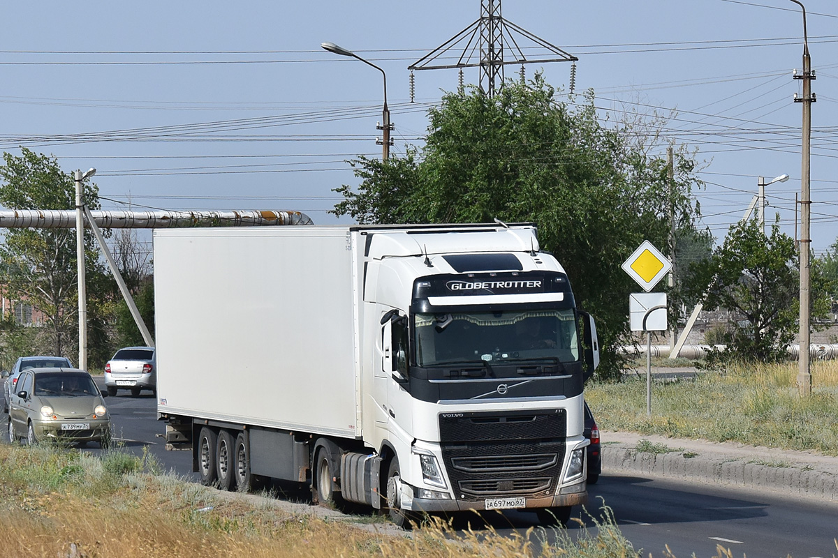 Волгоградская область, № А 697 МО 67 — Volvo ('2012) FH.460 [X9P]