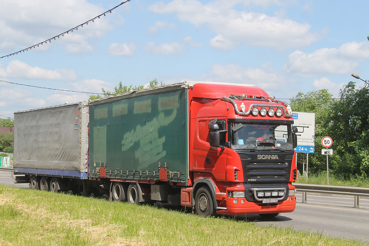 Кировская область, № М 668 ОЕ 43 — Scania ('2009) R420