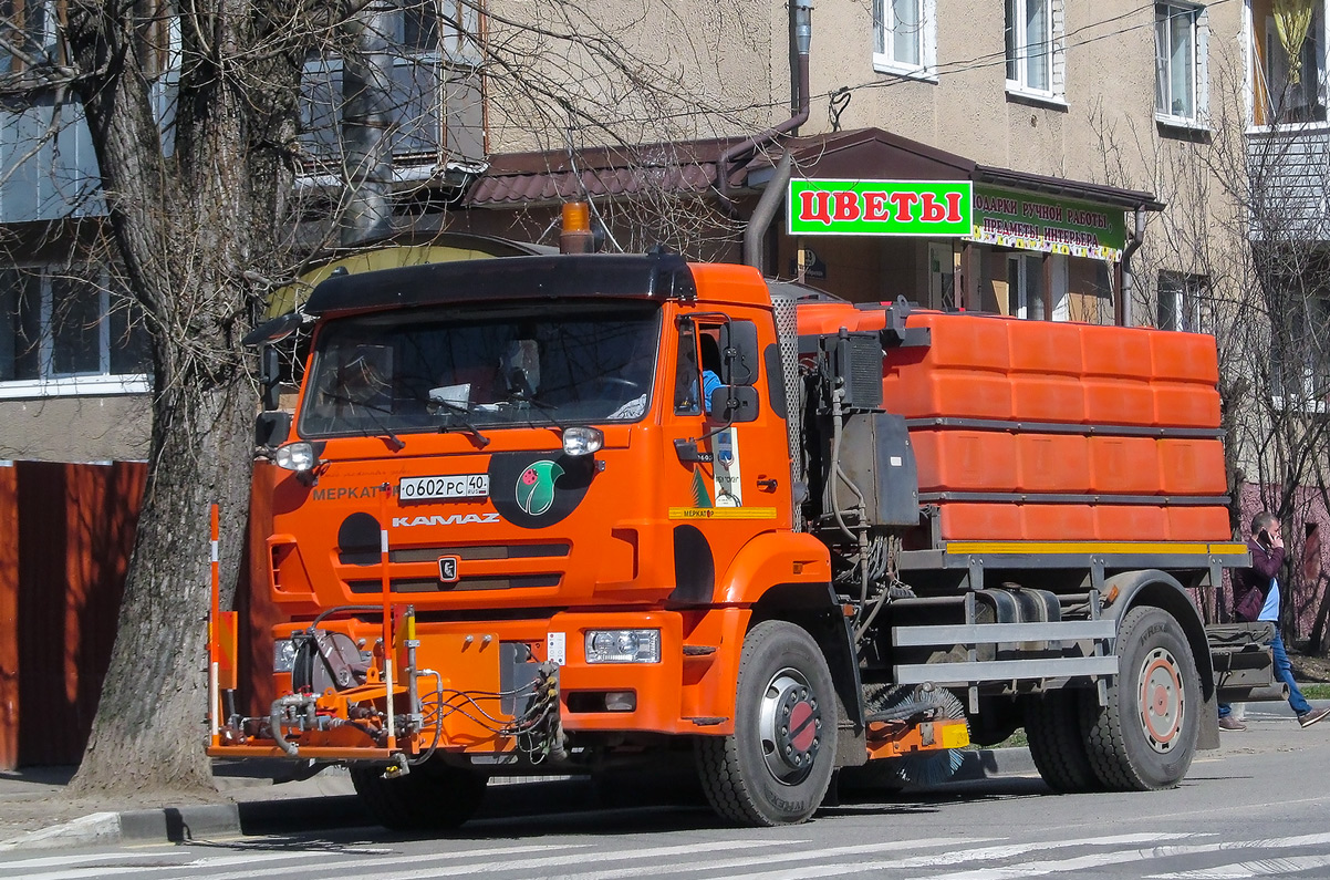 Калужская область, № О 602 РС 40 — КамАЗ-53605-A5