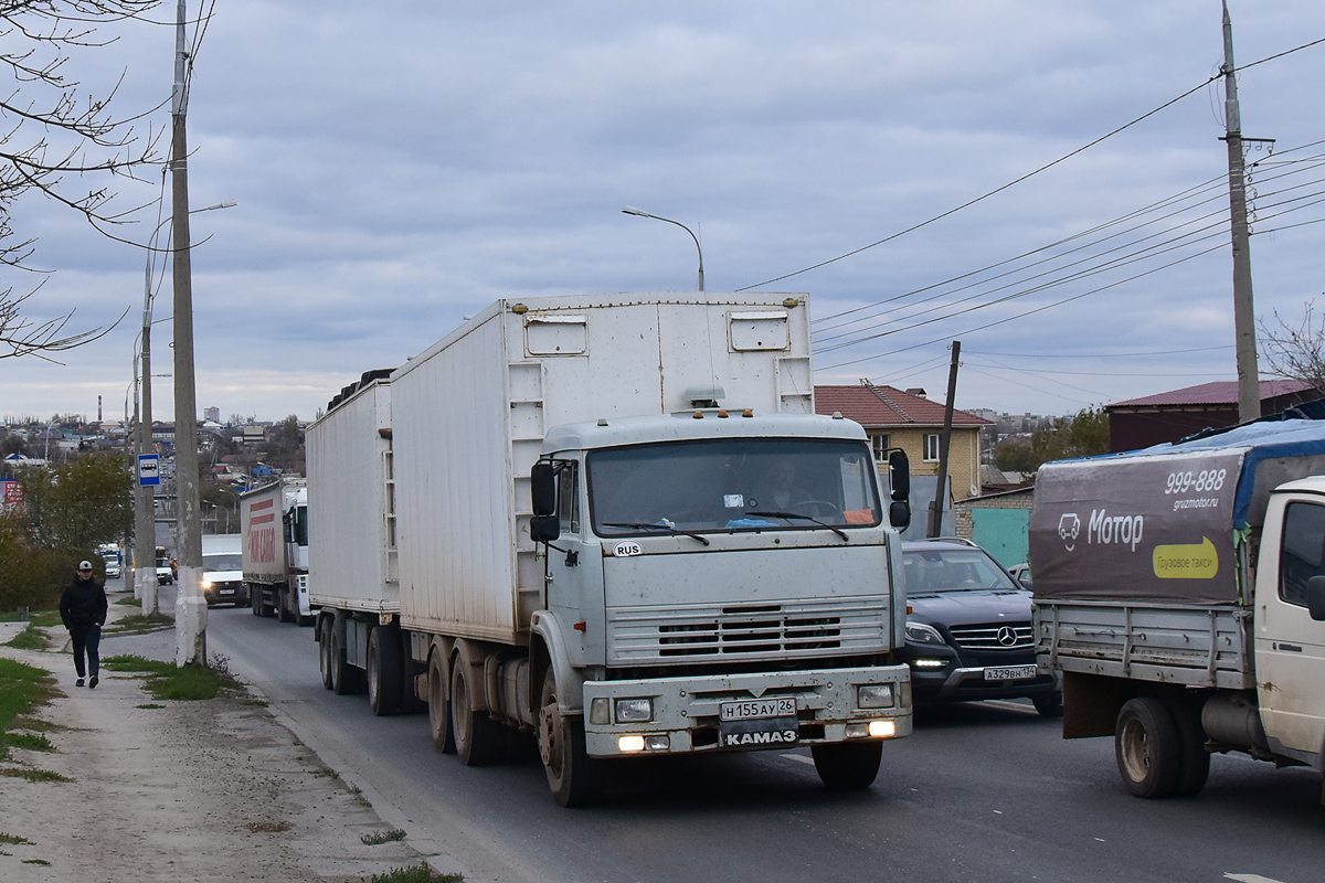 Ставропольский край, № Н 155 АУ 26 — КамАЗ-53212