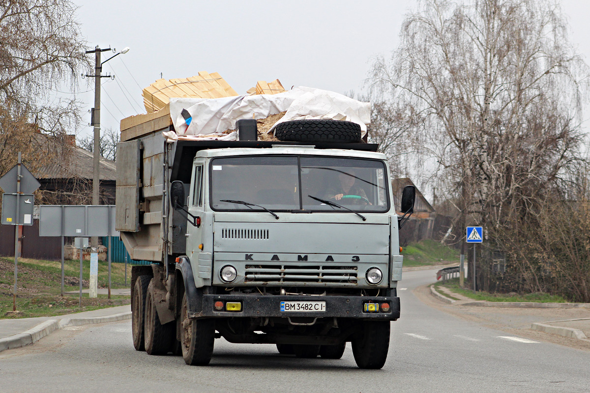 Сумская область, № ВМ 3482 СІ — КамАЗ-5511