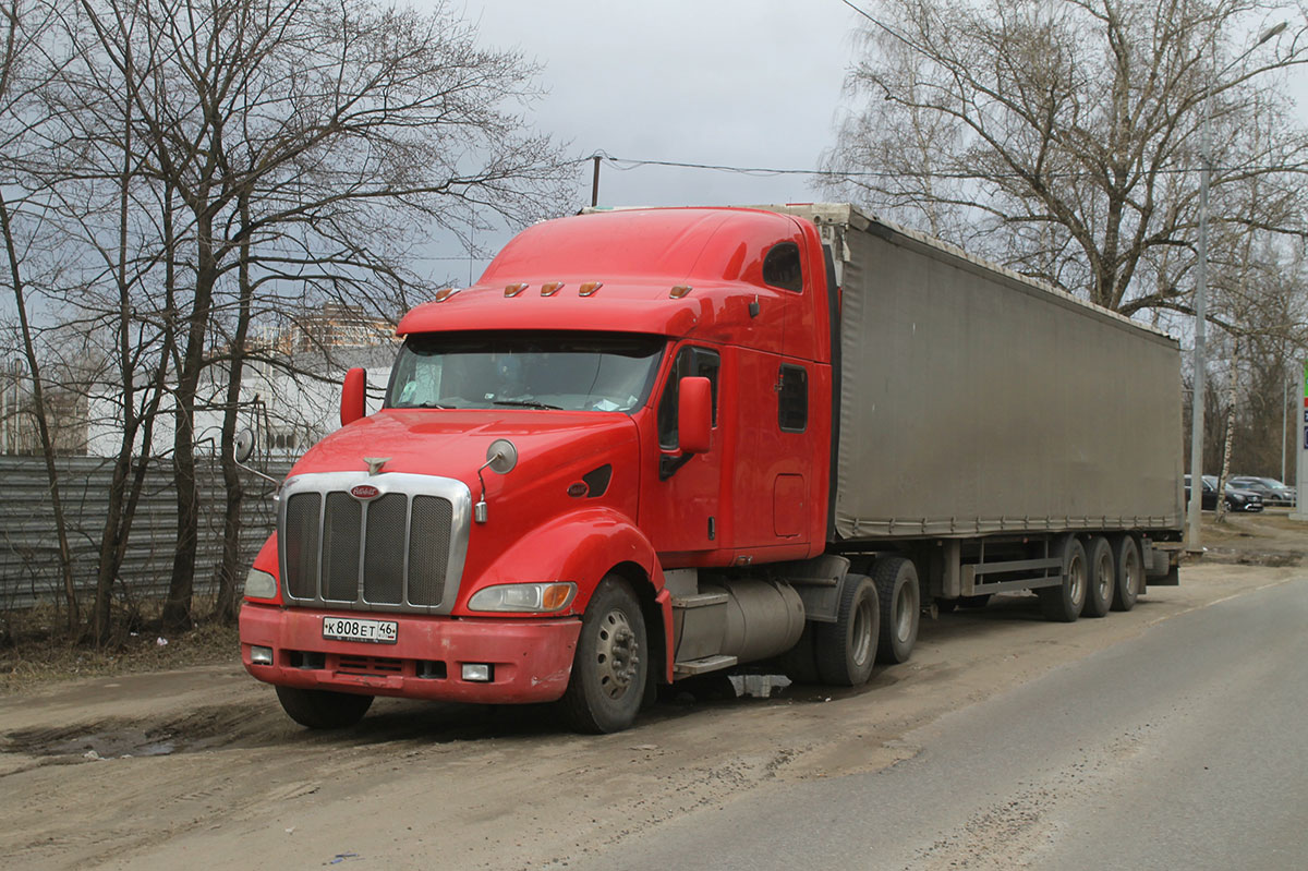 Курская область, № К 808 ЕТ 46 — Peterbilt 387