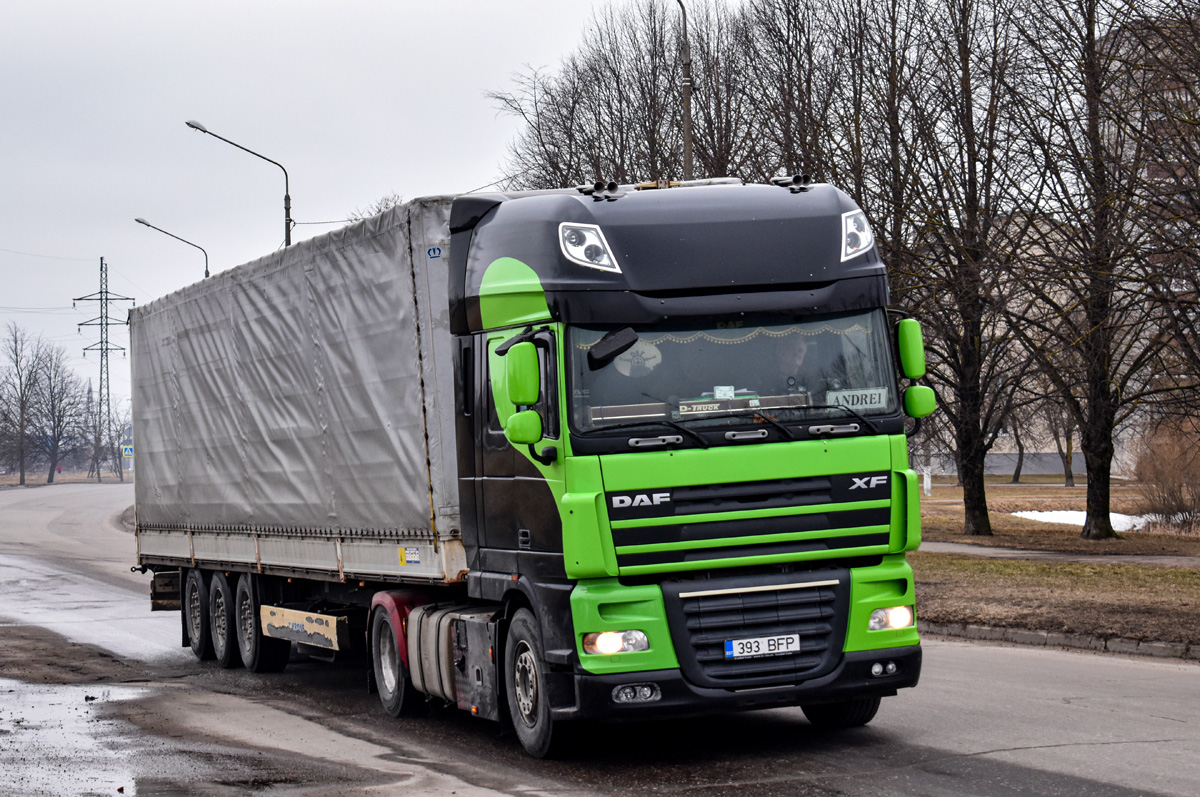 Эстония, № 393 BFP — DAF XF105 FT