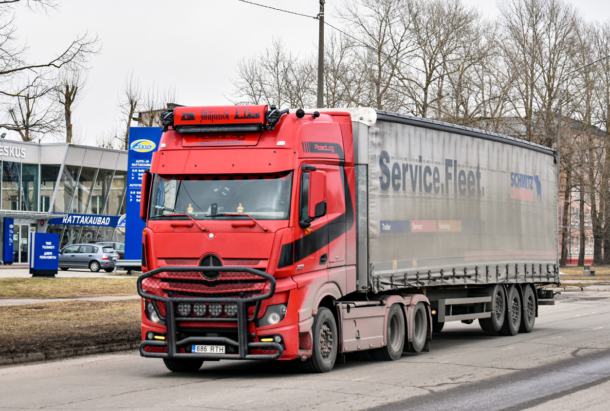 Эстония, № 686 RTH — Mercedes-Benz Actros ('2011)