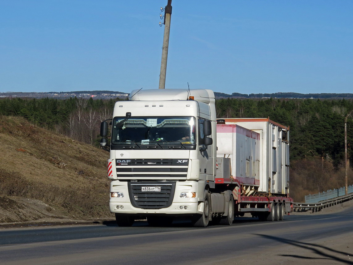 Татарстан, № А 836 НР 716 — DAF XF105 FT