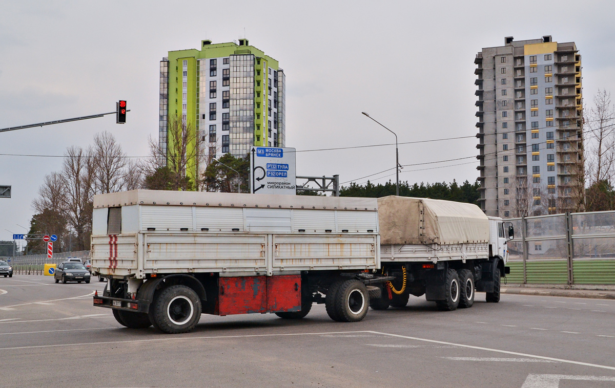 Калужская область, № О 911 КМ 40 — КамАЗ-43101