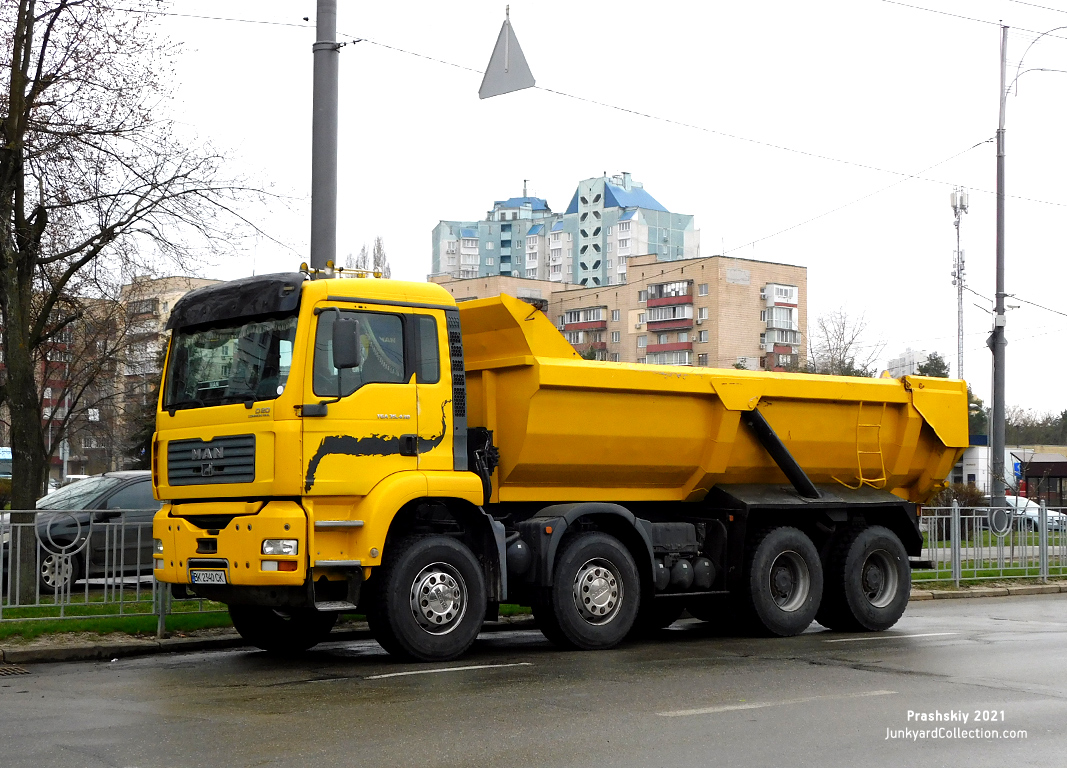 Ровненская область, № ВК 2340 СК — MAN TGA (общая модель)