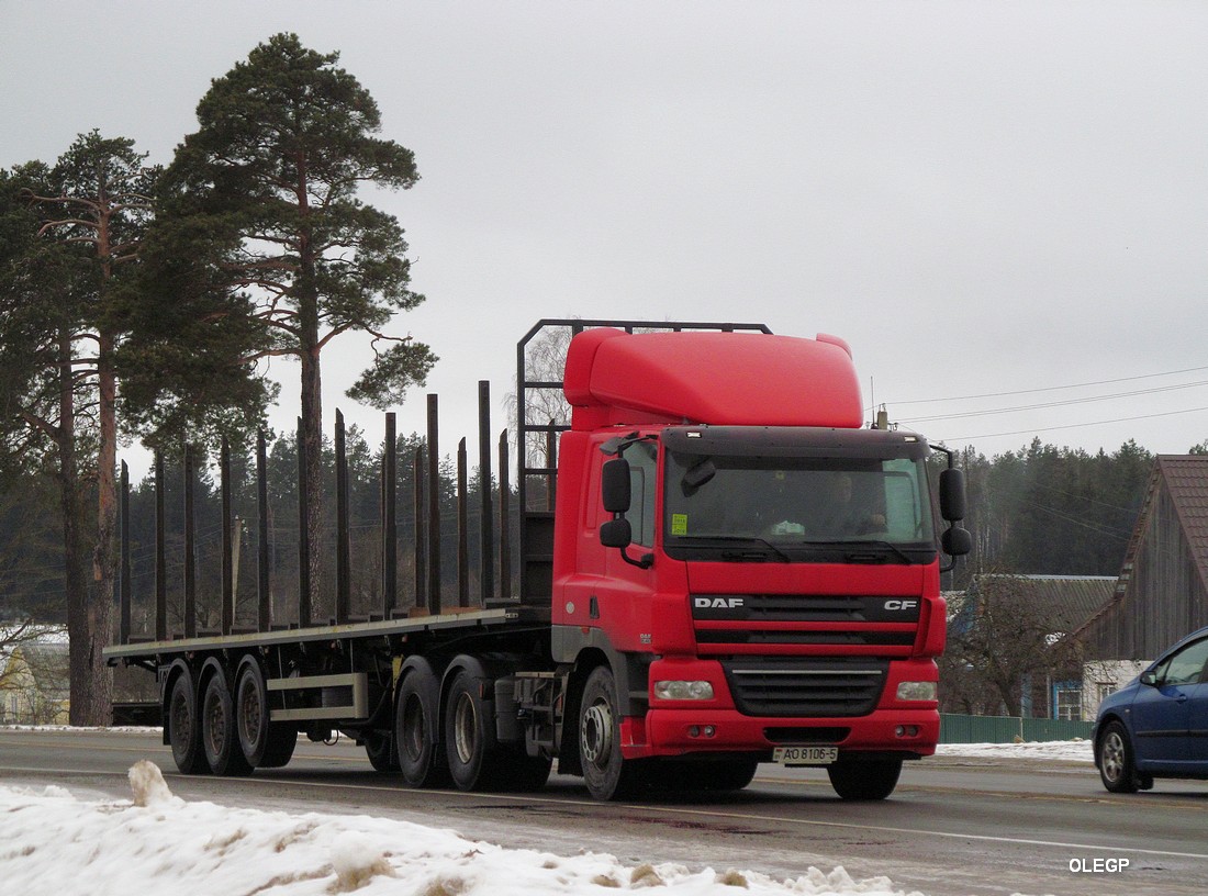 Минская область, № АО 8106-5 — DAF CF85 FTT