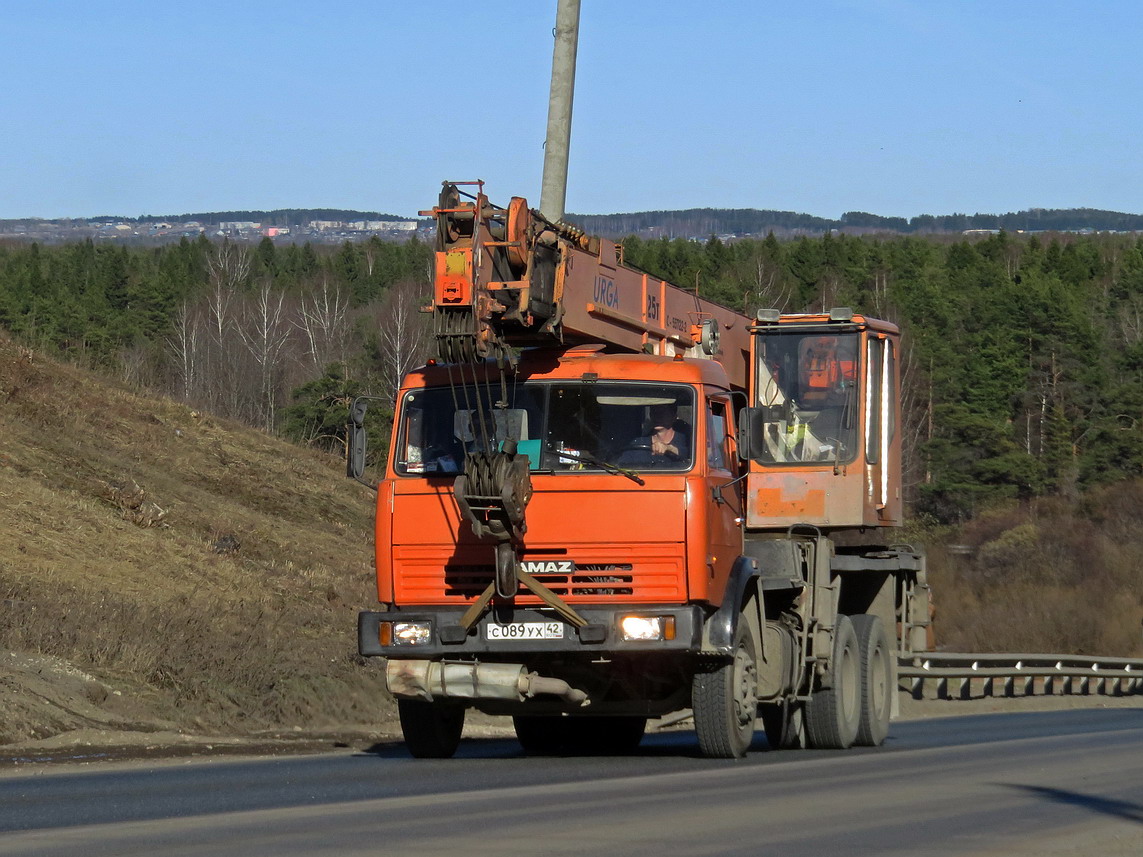 Кемеровская область, № С 089 УХ 42 — КамАЗ-53215-15 [53215R]