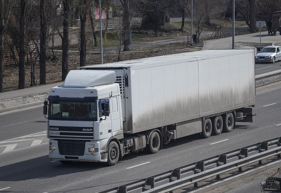 Алматинская область, № 219 CAB 05 — DAF XF95 FT