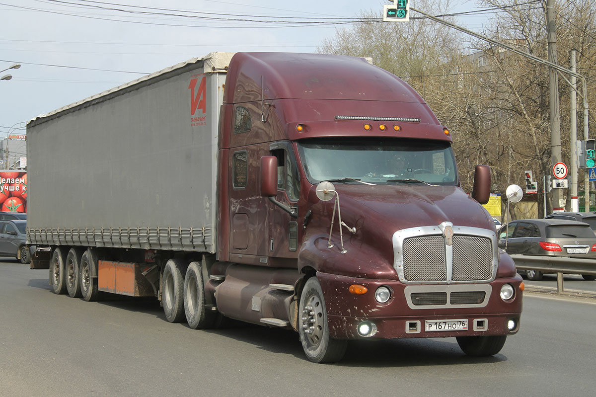 Ярославская область, № Р 167 НО 76 — Kenworth T2000