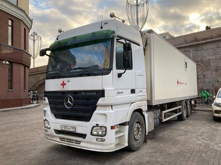 Москва, № Х 187 НУ 199 — Mercedes-Benz Actros ('2003) 2544