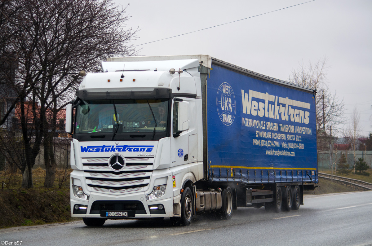 Львовская область, № ВС 0484 ЕХ — Mercedes-Benz Actros ('2011) 1845