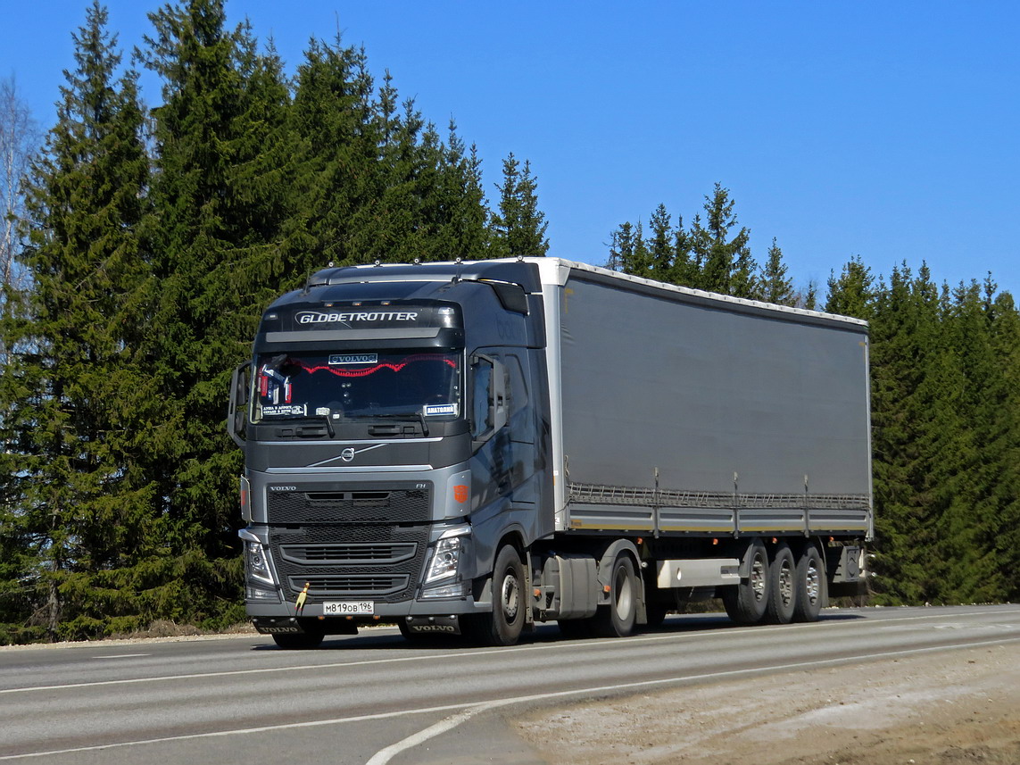 Свердловская область, № М 819 ОВ 196 — Volvo ('2012) FH.460 [X9P]