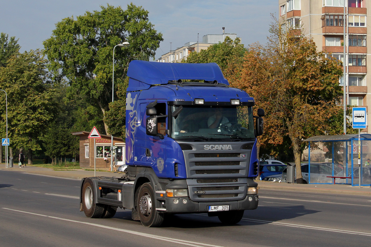 Литва, № LMF 305 — Scania ('2004) R420