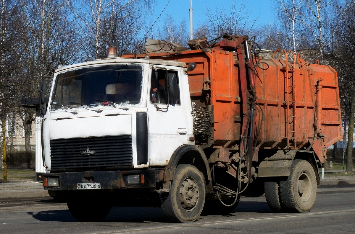 Могилёвская область, № АА 7606-6 — МАЗ-5337 (общая модель)