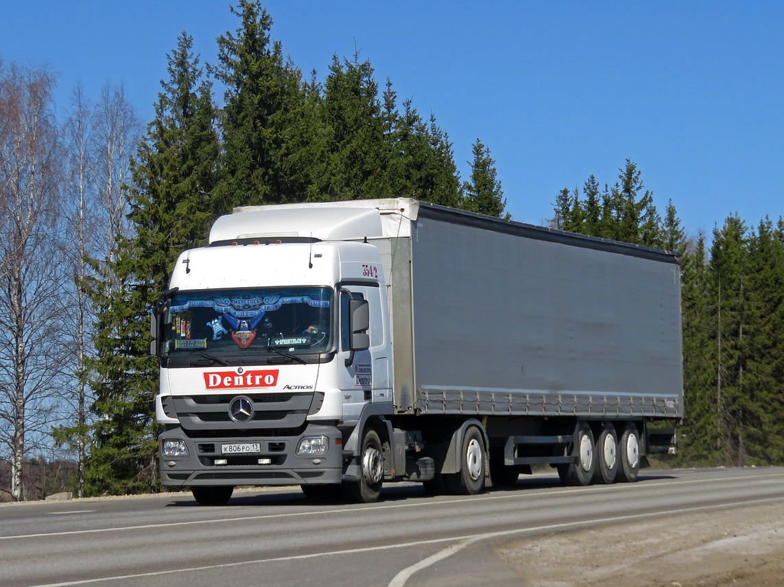 Мордовия, № 354/2 — Mercedes-Benz Actros '09 1841 [Z9M]