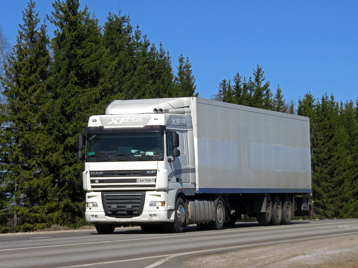 Минская область, № АН 7999-5 — DAF XF105 FT