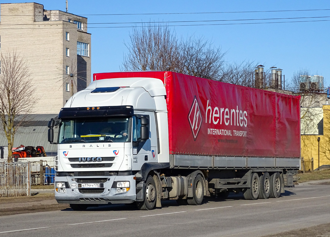 Санкт-Петербург, № В 774 РУ 178 — IVECO Stralis ('2002)