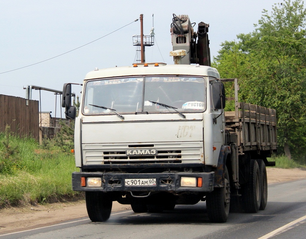 Псковская область, № С 901 АМ 60 — КамАЗ-53212