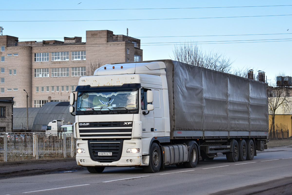 Карелия, № М 469 ЕВ 10 — DAF XF105 FT